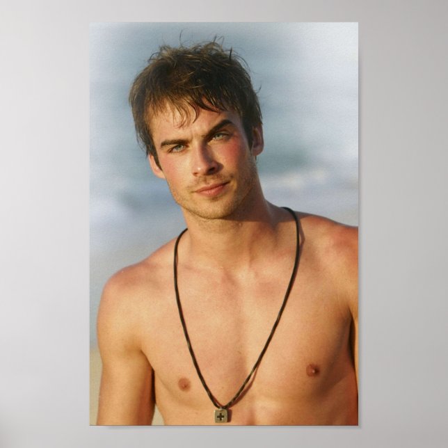Póster Ian Somerhalder Damon Salvatore (Frente)
