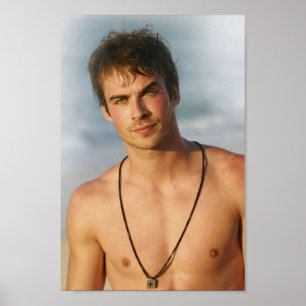 Póster Ian Somerhalder Damon Salvatore 