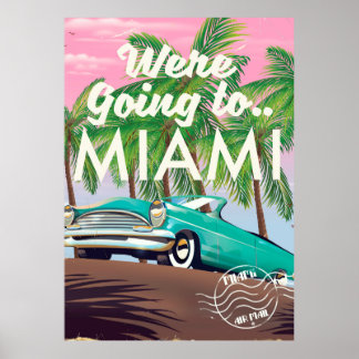 Póster Íbamos a Miami