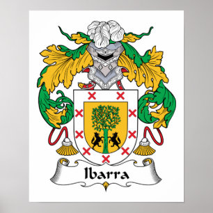 Póster Ibarra Family Crest
