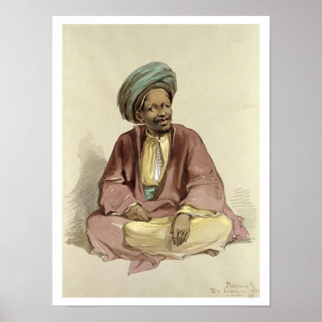 Póster Ibrahim - de Sunnar, 1856 (Frente)