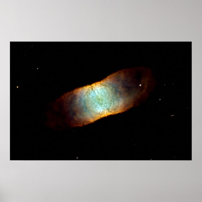 Póster IC Beauty - IC 4406, "Retina Nebula" (Frente)