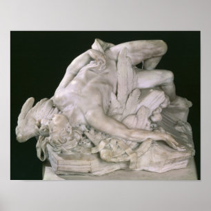 Póster Ícaro que cae, 1743