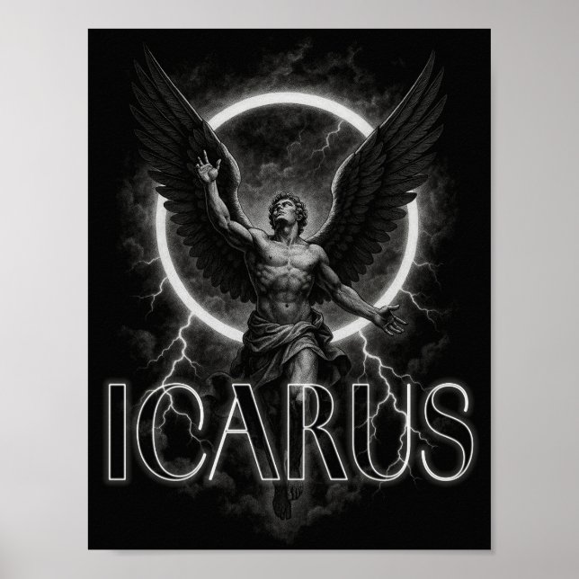 Póster ICARUS aesthetic designer poster (Frente)