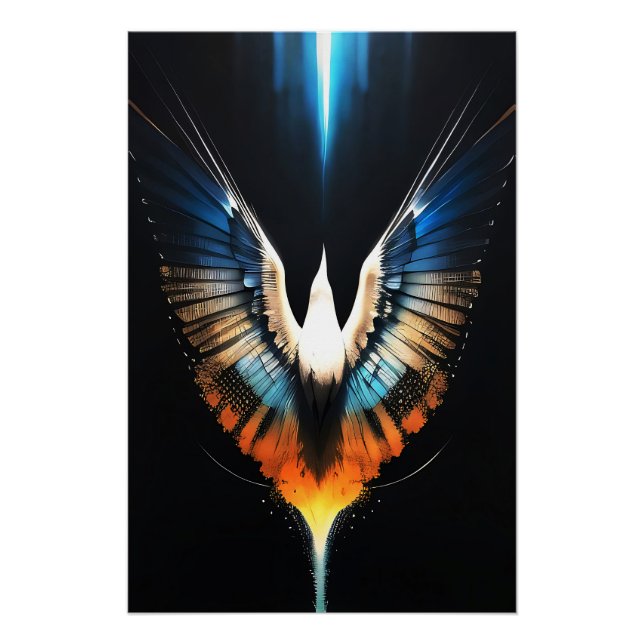 Póster Icarus digital (Anverso)