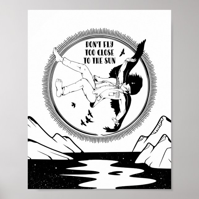 Póster ICARUS MONTAIN SUIT 1000 inferior (Frente)