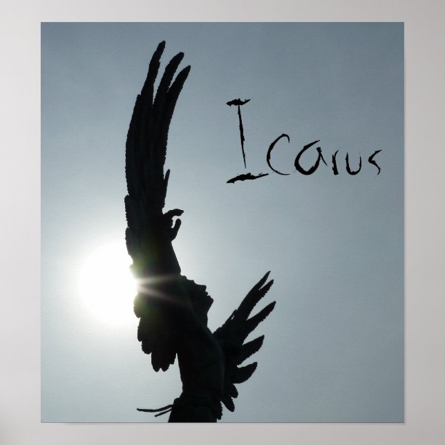 Póster Icarus Silhouette Poster (Frente)