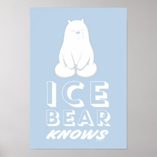 Póster Ice Bear Knows