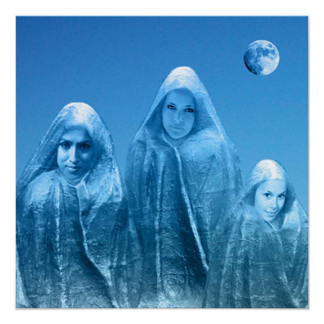 Póster Ice Blu Sky (Anverso)