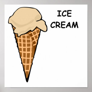 PÓSTER ICE CREAM