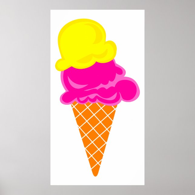 Póster Ice Cream (Frente)