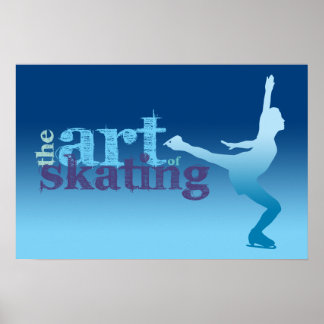 Póster Ice Skating Poster