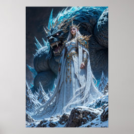 Póster Ice Sorcerer Power Wall Art