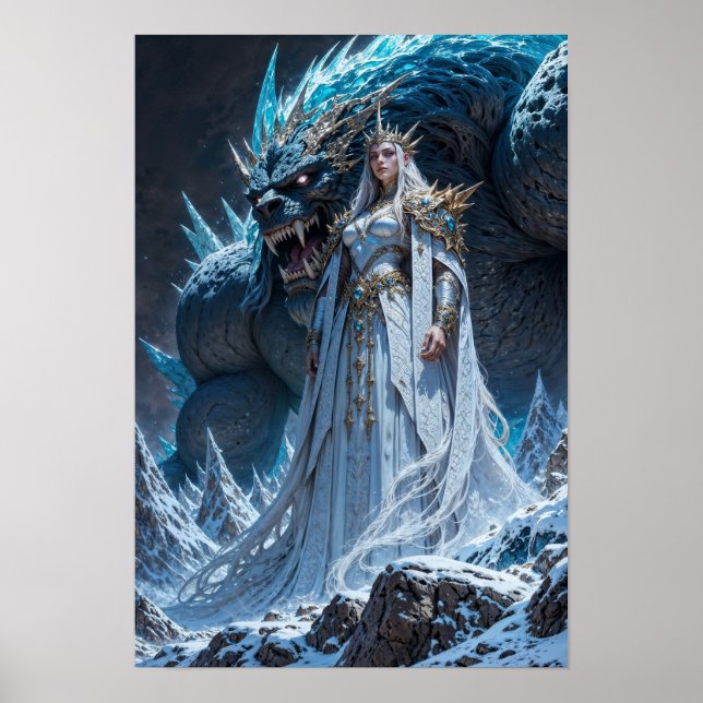 Póster Ice Sorcerer Power Wall Art (Frente)