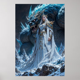 Póster Ice Sorcerer Power Wall Art