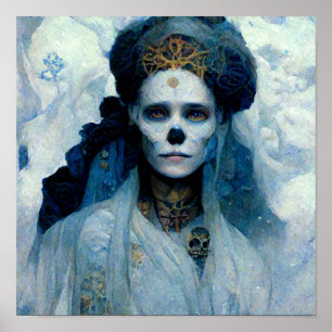 Póster Ice Witch 4 Fantasy Sci-Fi