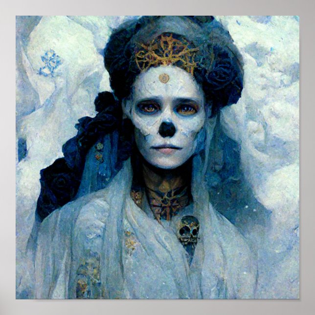 Póster Ice Witch 4 Fantasy Sci-Fi (Frente)