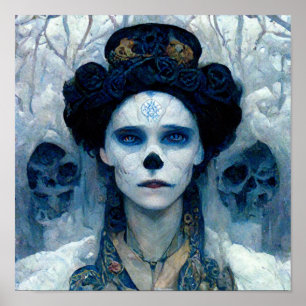 Póster Ice Witch 5 Fantasy Sci-Fi