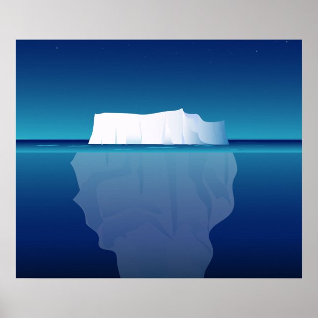 PÓSTER ICEBERG DE NOCHE (Frente)