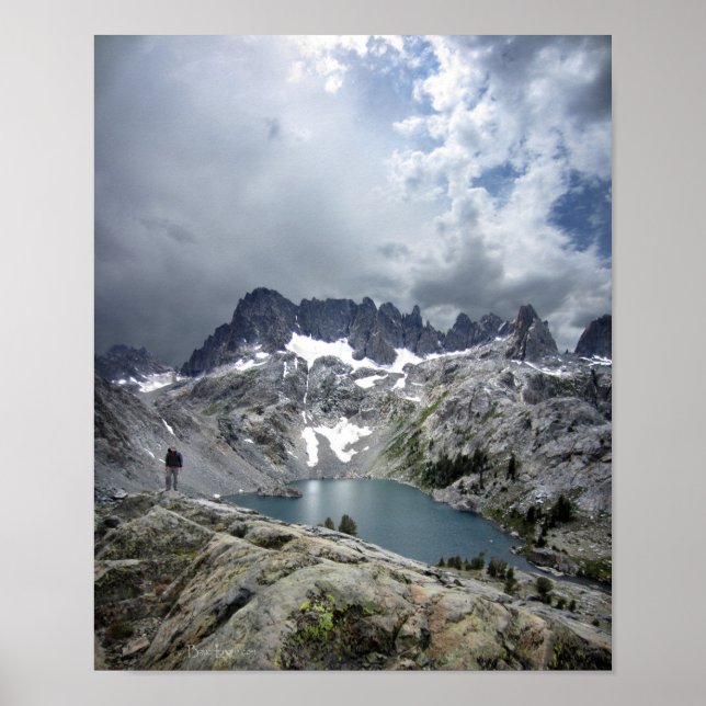 Póster Iceberg Lake 2 - Ansel Adams Wilderness (Frente)