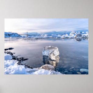 Póster Iceberg viaja al mar