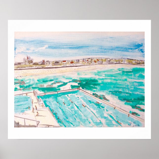 Póster Icebergs-Bondi (Frente)