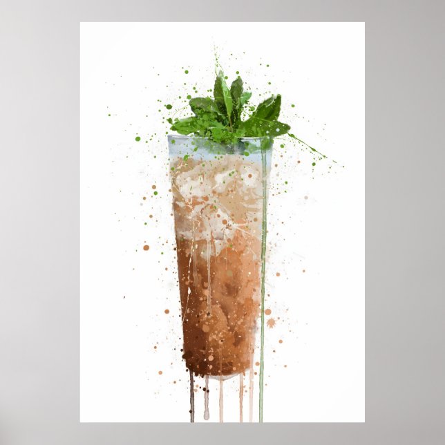 Póster Iced Chai Latte (Frente)