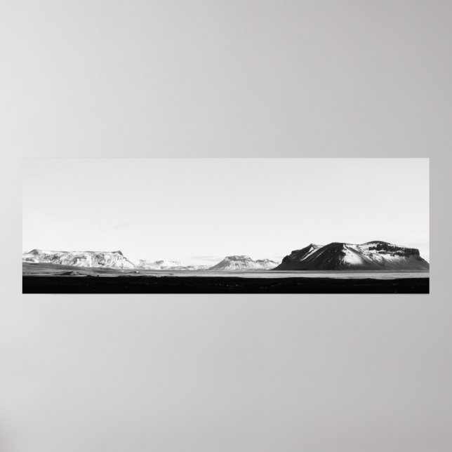 Póster Iceland Landscape (Frente)