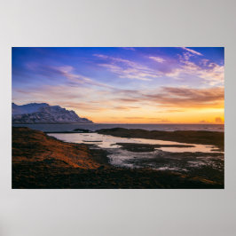 Póster Icelandic Sunrise I
