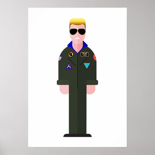 Póster Iceman - 80s Movie Icon Poster (Frente)