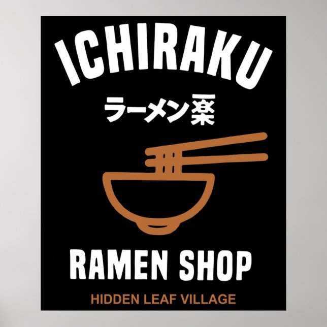 Póster Ichiraku Ramen (Frente)