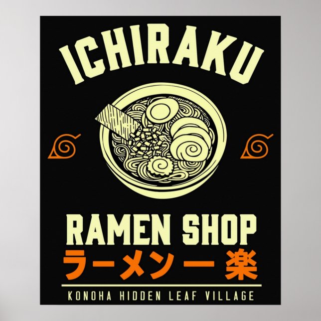 Póster Ichiraku Ramen Shop (Frente)