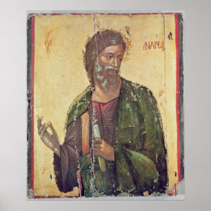 Póster Icon depicting St. Andrew