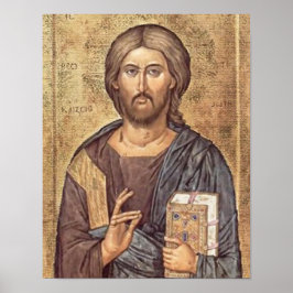 PÓSTER ICONO DE CRISTO