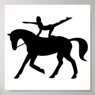 Póster icono de la bóveda del caballo