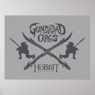 Póster Icono de la película de Gundabad Orcs