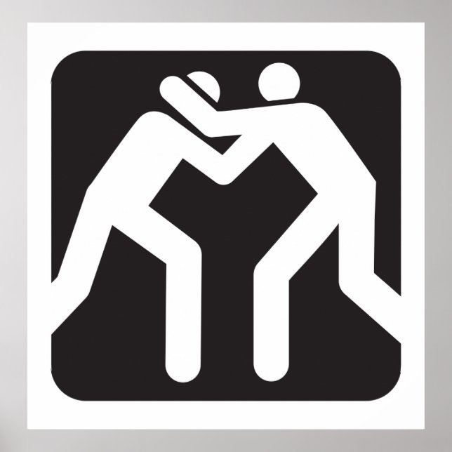 Póster Icono de luchadores (Frente)