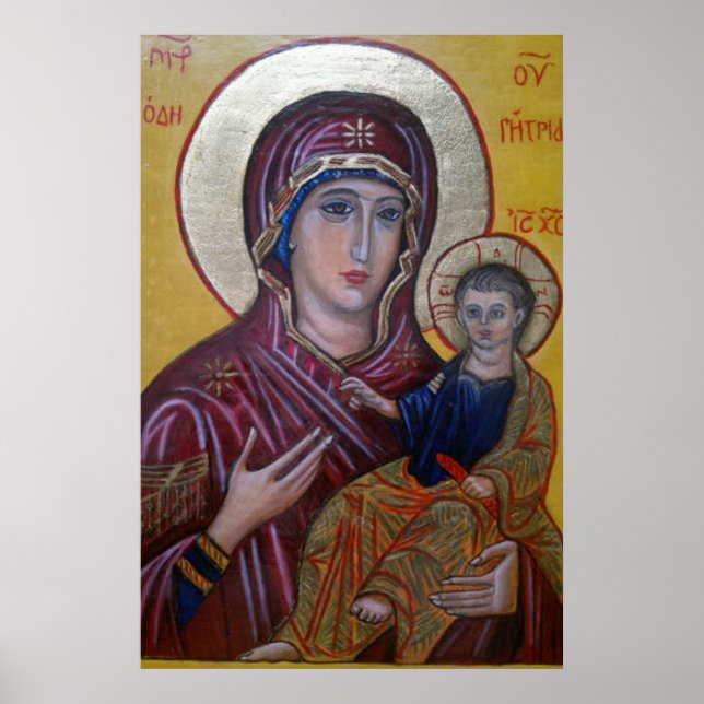 Póster Icono de Madonna (Frente)