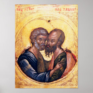 Póster Icono de SS. Peter y Paul