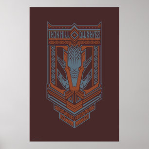 Póster Icono del escudo de los enanos de Ironhill