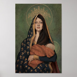 Póster Icono, mate