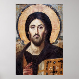 Póster Icono ortodoxo de nuestro Salvador Jesucristo