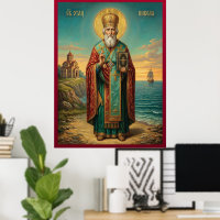 icono ortodoxo de San Nicolás