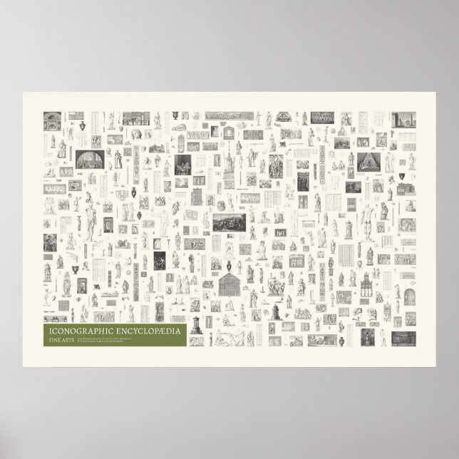 Póster Iconografía - Bellas Artes (Frente)