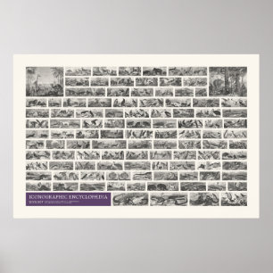 Póster Iconografía - Escenas de Zoología