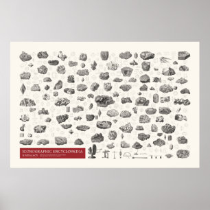 Póster Iconografía - Mineralogía