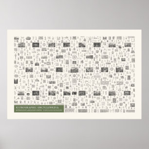 Póster Iconografía - Mitología y ritos religiosos