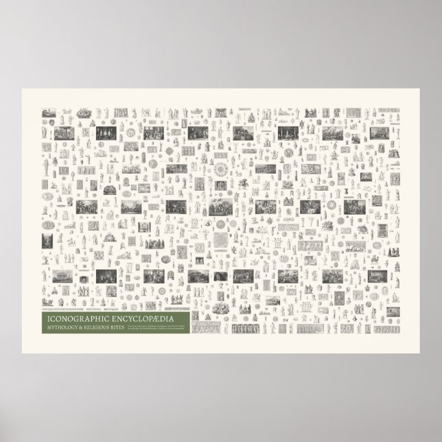 Póster Iconografía - Mitología y ritos religiosos (Frente)