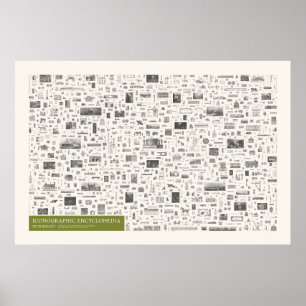 Póster Iconografía - Tecnología
