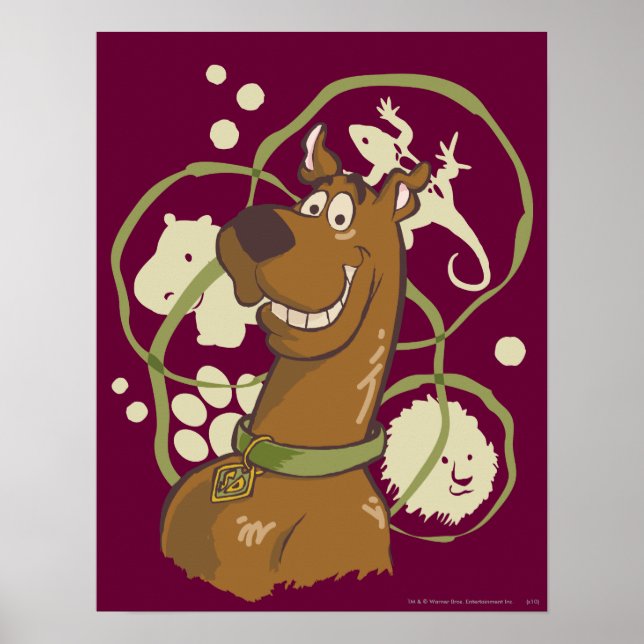 Póster Iconos de Safari Scooby-Doo (Frente)